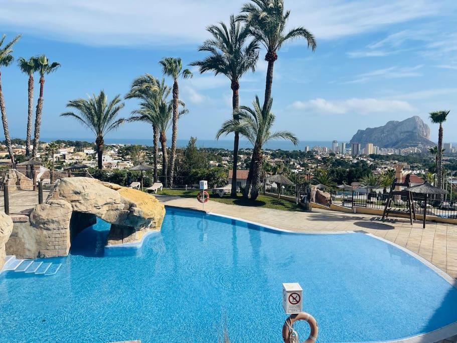 Imperial Park - Bungalow Mit Panoramablick Und Schoener Terrasse Calpe Kültér fotó