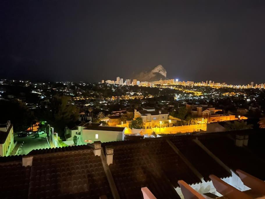 Imperial Park - Bungalow Mit Panoramablick Und Schoener Terrasse Calpe Kültér fotó
