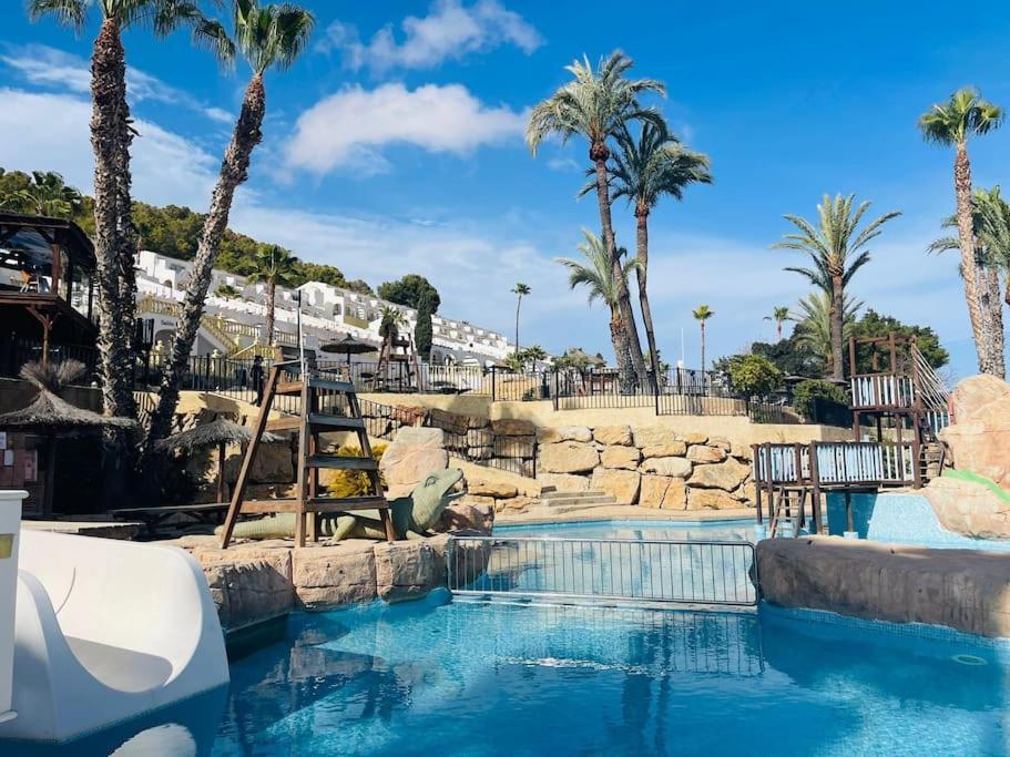 Imperial Park - Bungalow Mit Panoramablick Und Schoener Terrasse Calpe Kültér fotó
