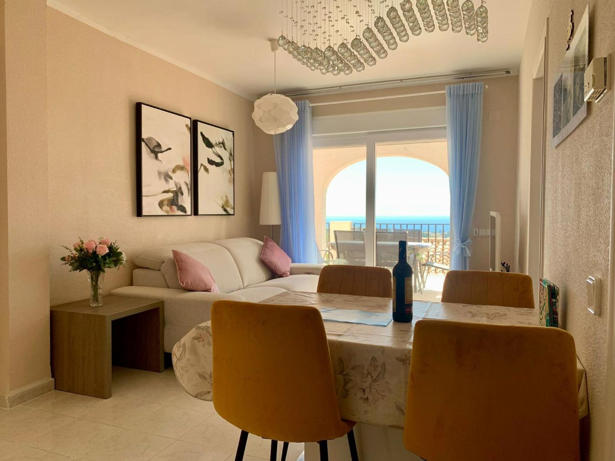 Imperial Park - Bungalow Mit Panoramablick Und Schoener Terrasse Calpe Kültér fotó